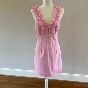 Lilly Pulitzer Pink Seersucker Dress